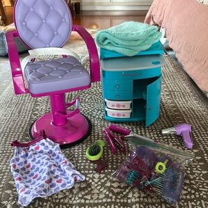American Girl Doll Hair Salon